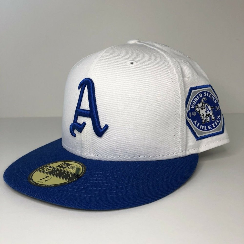 New Philadelphia Athletics 1930 WS Side Patch Gray